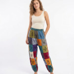 Hippie Cotton Patchwork Trouser – Handmade in Nepal | Boho Pants