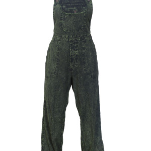 Tie-Dye Cotton Jumpsuit/Dungaree – Handmade in Nepal | Boho Outfit