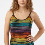 Razor-Cut Cotton Tank Top – Handmade in Nepal | Boho Top
