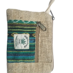 Multicolor Hemp Coin Pouch – Handmade in Nepal | Eco-Friendly Wallet