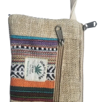 Multicolor Hemp Coin Pouch – Handmade in Nepal | Eco-Friendly Wallet