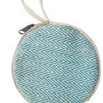 Round Coin Hemp Pouch – Handmade in Nepal | Eco-Friendly Wallet