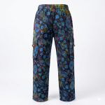 Printed Tie-Dye Cargo Pants – Handmade in Nepal | Boho Trousers