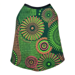 Fleece-Lined Dog Winter Jacket – African Print / Warm Pet Coat