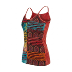 Hand Embroidered Patchwork Tank Top – Handmade in Nepal | Boho Top