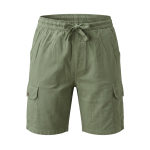 Pure Cotton Cargo Shorts for Women – Breathable Casual Summer Shorts with Pockets