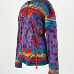 Rainbow Pixie Women's Hoodie Jacket – Handmade in Nepal | Boho Wear