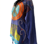 Peace Symbol Cotton Jacket – Handmade in Nepal | Boho Wear