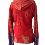 Hand Embroidered Tie-Dye Women's Jacket – Handmade in Nepal | Boho Wear