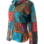 Patchwork Cotton Jacket– Handmade in Nepal | Boho Wear