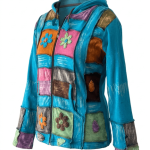Hand Embroidered Stonewashed Women's Jacket – Handmade in Nepal | Boho Wear