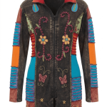 Flourish Patchwork Long Jacket  – Handmade in Nepal | Boho Wear