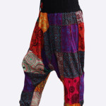 Nepali Patchwork Harem Trousers – Handmade in Nepal | Boho Pants