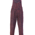 Tie-Dye Cotton Jumpsuit/Dungaree – Handmade in Nepal | Boho Outfit