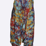 Galaxy Vibes Tie Dye Harem Pants – Handmade in Nepal | Boho Trousers