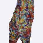 Galaxy Vibes Tie Dye Harem Pants – Handmade in Nepal | Boho Trousers