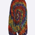 Galaxy Vibes Tie Dye Harem Pants – Handmade in Nepal | Boho Trousers