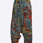 Galaxy Vibes Tie Dye Harem Pants – Handmade in Nepal | Boho Trousers
