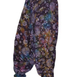 Galaxy Vibes Tie Dye Harem Pants – Handmade in Nepal | Boho Trousers