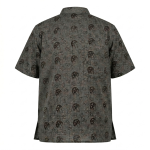 Mushroom Printed Cotton Shirt – Handmade in Nepal | Boho Fashion