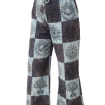 Patchwork Stonewash Trousers – Handmade in Nepal | Boho Pants