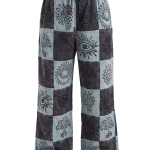 Patchwork Stonewash Trousers – Handmade in Nepal | Boho Pants