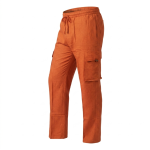 Hippie Plain Cotton Cargo Pants – Handmade in Nepal | Boho Trousers