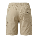 Pure Cotton Cargo Shorts for Women – Breathable Casual Summer Shorts with Pockets