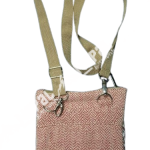 Hemp Side Bag / Passport Bag – Handmade in Nepal | Eco-Friendly Travel Bag