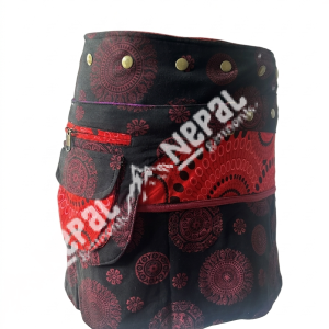 Handmade Boho Hippie Mini Skirt – Cotton Festival Wear Nepal
