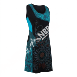 Hand Embroidered Cotton Dress – Handmade in Nepal | Boho Fashion