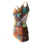 Hand Embroidered Patchwork Tank Top – Handmade in Nepal | Boho Top