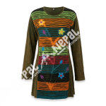 Razor-Cut Dress – Handmade in Nepal | Boho Fashion