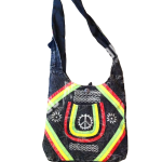 Rasta Shoulder Cotton Bag – Handmade in Nepal | Boho Bag