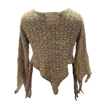 Long-Sleeve Crochet Top – Handmade in Nepal | Boho Knitwear
