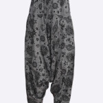 COTTON SUN MOON PRINT  HARIM TROUSER