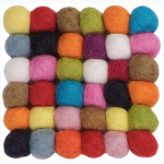Felt Ball Rug