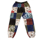 Hippie Cotton Patchwork Trouser