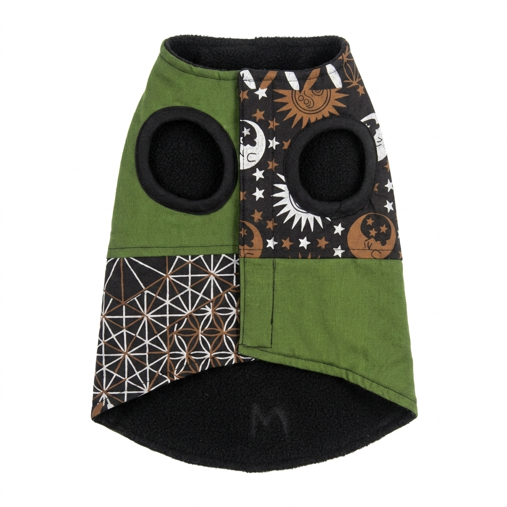 Fleece-Lined Dog Winter Jacket