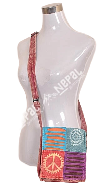 Crossbody Cotton Shoulder  Passport Bag