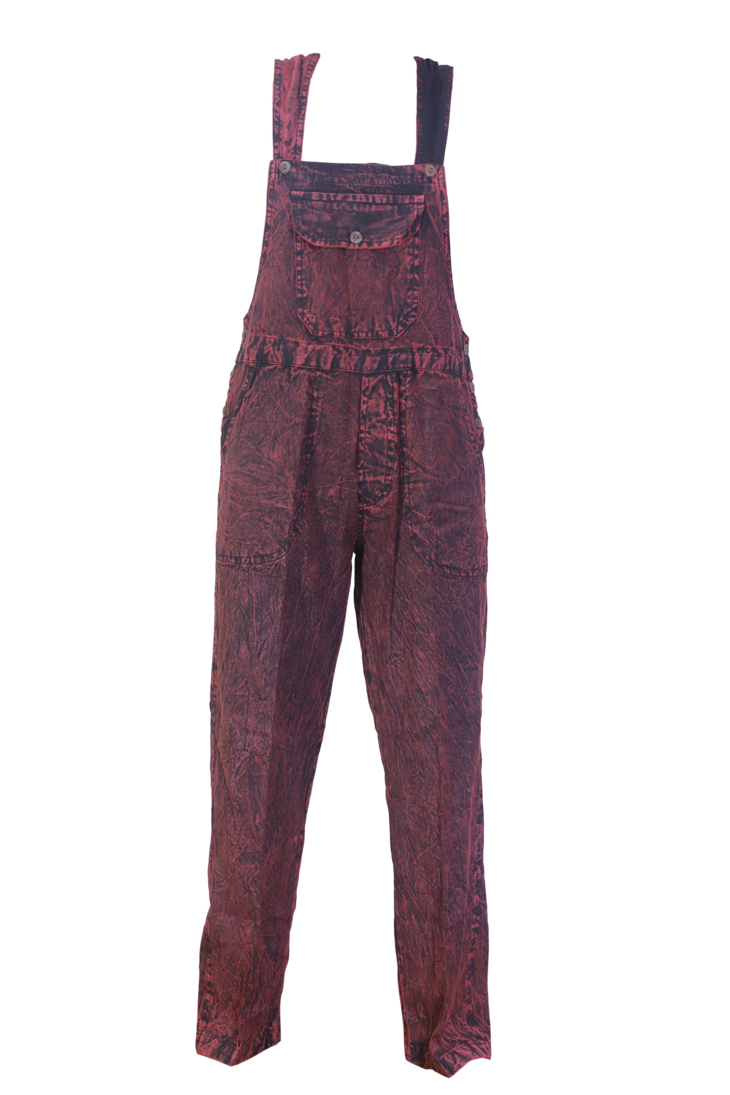 Tie-Dye Cotton Jumpsuit/Dungaree