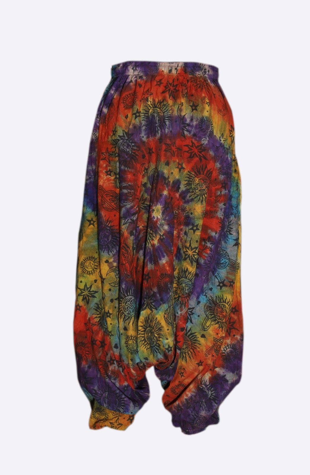 Galaxy Vibes Tie Dye Harem Pants
