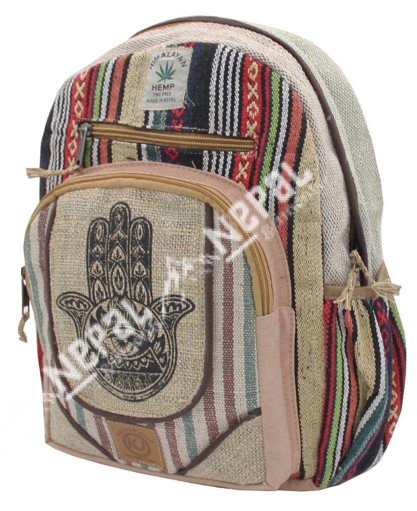 Handmade Hemp Backpack