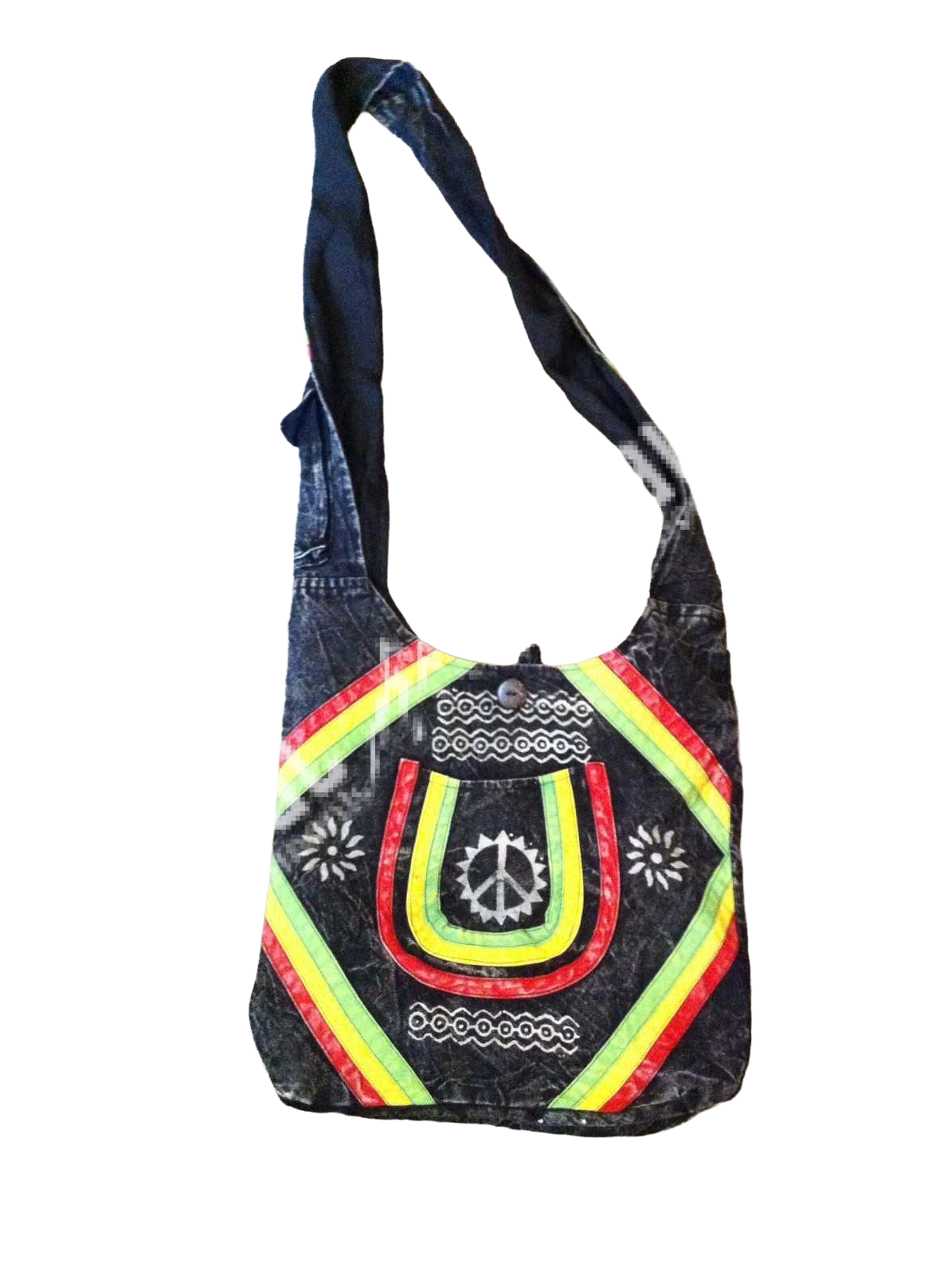 Hand-embroidery Crossbody Hippie Shoulder Bag
