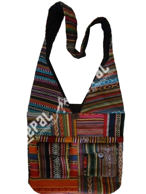 Gheri Patchwork Crossbody  Shoulder   Bag