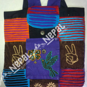 Cotton Back Pack Bag