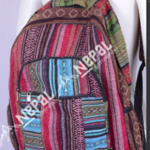 Cotton Back Pack Bag