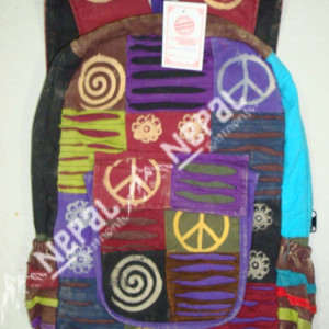 Cotton Back Pack Bag